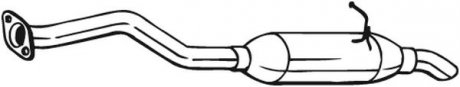 Задній. глушник,випускна сист. BOS BOSAL Bosal Benelux N.V. 228-177