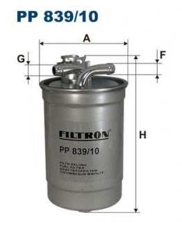 Фільтр палива FILTRON PP 839/10