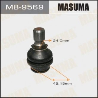 Кульова опора заднього важеля Masuma MB-9569