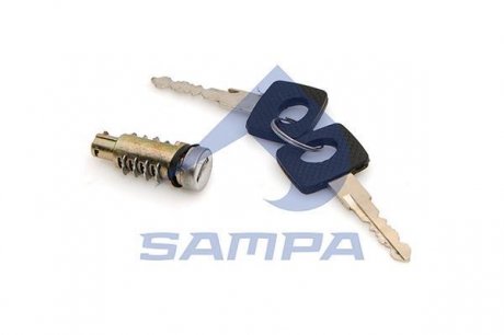 Сердцевина замка с двумя ключами Sampa 204.121
