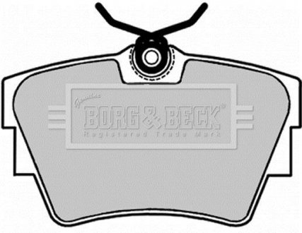 - Гальмівні колодки до дисків BORG & BECK BBP1693