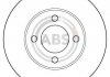 Тормозной диск перед. Audi 100/80 (83-91) A.B.S 15745 (фото 2)
