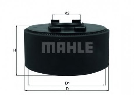 Фильтр воздушный MAHLE LX870 (фото 1)