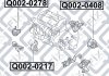 Подушка двигателя передн HONDA CIVIC EU/EP/ES 2001-2006 Q-FIX Q002-0217 (фото 3)