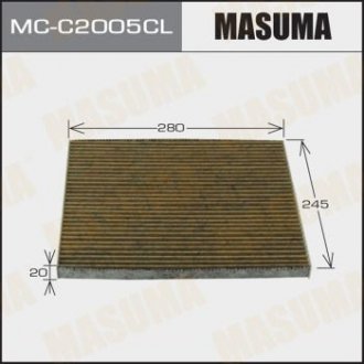 Фільтр салону Masuma MC-C2005CL (фото 1)