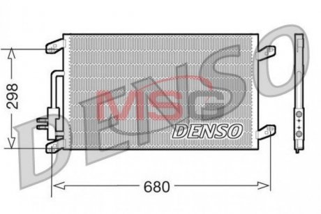 Радиатор кондиционера Denso DCN13016 (фото 1)