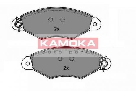 Колодка тормозная Renault Kangoo 97\'->; Nissan Kubistar 03\'-> перед.* Kamoka JQ1013206 (фото 1)
