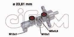 OPEL Главный тормозной цилиндр без ESP MERIVA A 05-10 (сист.Bosch) CIFAM 202-711