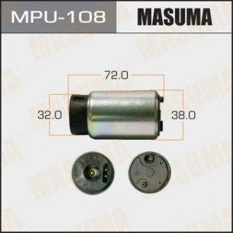 Насос топливный Masuma MPU-108 (фото 1)