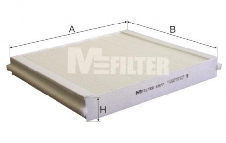Фильтр салона M-Filter MFILTER K977