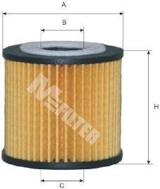 Фильтр масляный (фильтр-патрон) M-FILTER MFILTER TE600