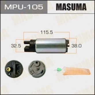 Насос топливный Masuma MPU-105