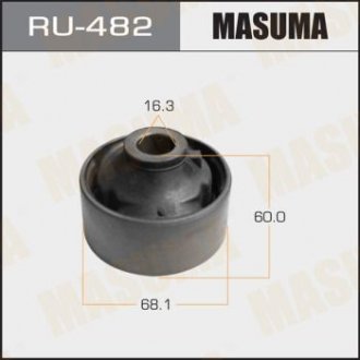 Сайлентблок важіль пер зад Toyota RAV4 ACA3#/GSA3.. 05- TAB-ACA30B Masuma RU-482