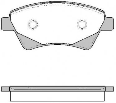 Колодки гальмові дискові передні WOKING P8763.20