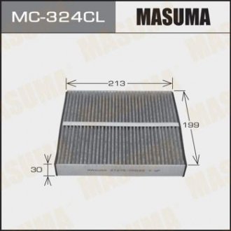 Фільтр повітряний кондиціонера (салона) Masuma MC324CL