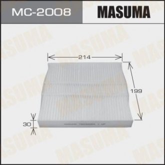 Фільтр повітряний кондиціонера (салона) Masuma MC2008 (фото 1)