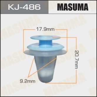 Клипса (кратно 5) Masuma KJ486 (фото 1)