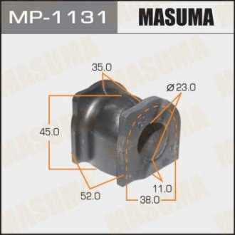 Втулка стабілізатора переднього Honda Pilot (09-15) (Кратно 2 шт) Masuma MP1131 (фото 1)