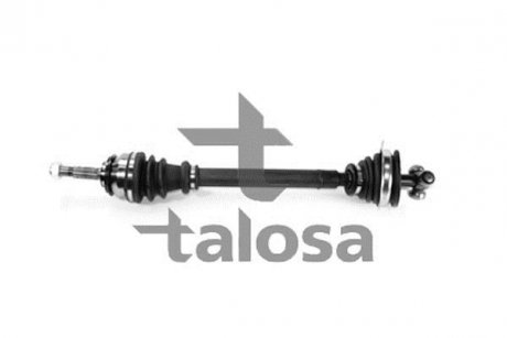 ПІВОСЬ ЛІВА ABS+ Dacia Logan 1.4/1.6 04- Talosa 76-RN-8066 (фото 1)