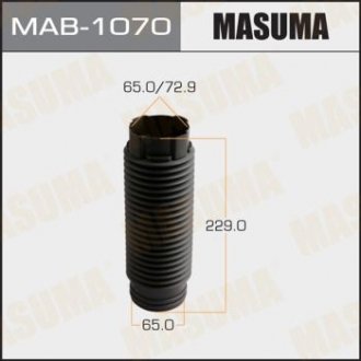 Пильовик амортизатора заднього (пластик) Subaru Forester (01-07), Impreza (02-07) Masuma MAB1070