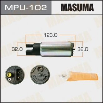 Бензонасос электрический (+сеточка) Toyota Masuma MPU102