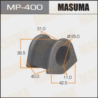 Втулка стабилизатора переднего Toyota Corolla (-00) (Кратно 2 шт) Masuma MP400 (фото 1)