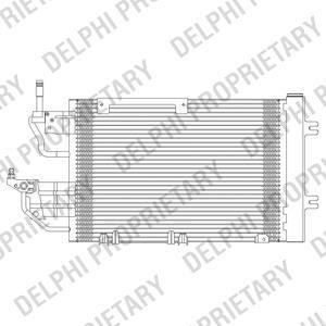 OPEL Радиатор кондиционера Astra H,Zafira B DELPHI TSP0225616