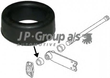 Втулка сережки ресори JP Group 8152250306 (фото 1)