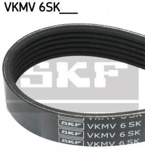 Ремень поликлиновой 6PK780 SKF VKMV6SK780 (фото 1)