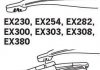 Щетка стеклоочистителя каркасная задняя 300mm (12") ExactFit Rear Trico EX308 (фото 3)