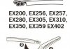 Щітка склоочисника каркасна задня 300mm (12") ExactFit Rear Trico EX310 (фото 3)