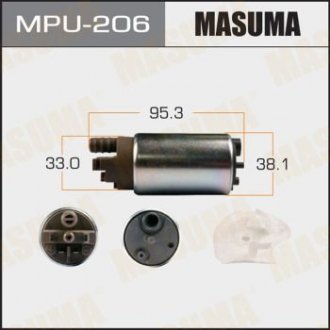 Бензонасос електричний (+сітка)) Nissan Masuma MPU206 (фото 1)