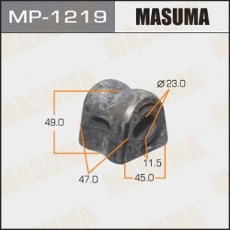 Втулка стабилизатора переднего Honda Civic (09-) (Кратно 2 шт) Masuma MP1219 (фото 1)