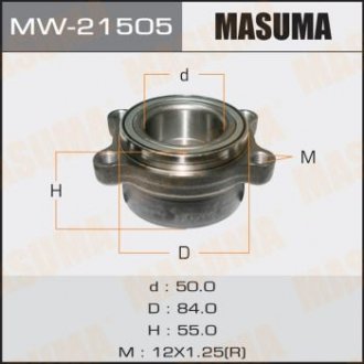 Ступиця колеса заднього у зборі з підшипником Infinity FX 35 (02-08) MA Masuma MW21505