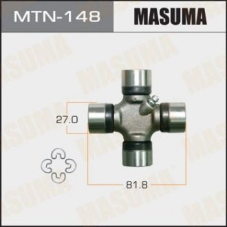 Хрестовина карданного валу (27x81.8) Nissan Navara (05-), Pathfinder (05-14)/ To Masuma MTN148