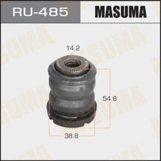 САЙЛЕНТБЛОК ЗАДНЬОГО ПОперечного важеля Toyota Higlander (07-14), Venza (09-16) (Masuma RU485 (фото 1)