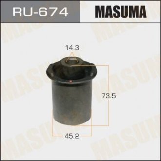 Сайлентблок заднього верхнього важеля Nissan Pathfinder (05-) Masuma RU674