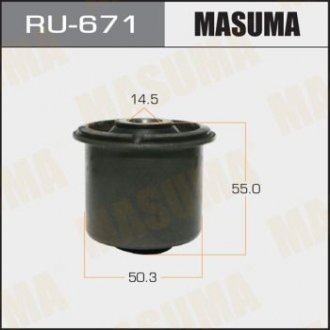 САЙЛЕНТБЛОК ПЕРЕДНЬОГО ВЕРХНЬОГО РИЧАГА Nissan Patrol (10-) Masuma RU671