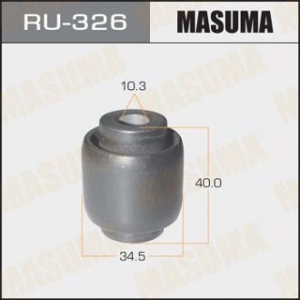САЙЛЕНТБЛОК ПЕРЕДНЬОГО ВЕРХНЬОГО РИЧАГА Honda Civic (-01) Masuma RU326 (фото 1)