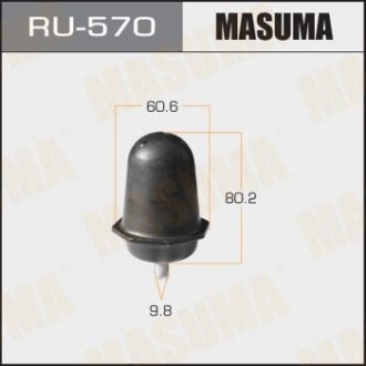 ВІДБІЙНИК ЗАДНІЙ ПІДВІСКИ Toyota RAV 4 (05-) Masuma RU570 (фото 1)