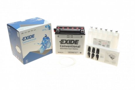 Акумуляторна батарея 18Ah/190A (180x90x162/+R/B0) (мото) (заморожений)) EXIDE EB18L-A