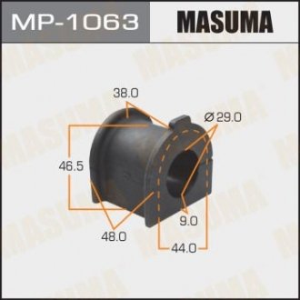 Втулка стабилизатора переднего Toyota FJ Cruiser (06-09), Land Cruiser Prado (02-09) (Кратно 2 шт) Masuma MP1063 (фото 1)
