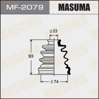 Пильовик зовнішнього шрусу Mazda 6 (02-12)/ Subaru Impreza (04-14) Masuma MF2079 (фото 1)