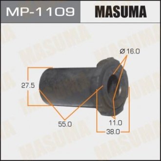 Втулка ресора верхня Mitsubishi L200 (05-) (Кратно 2 шт) Masuma MP1109 (фото 1)