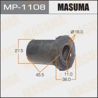 Втулка ресора нижня Mitsubishi L200 (05-) (Кратно 2 шт) Masuma MP1108