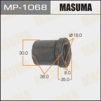Втулка ресора нижня Toyota Hilux (05-15) (Кратно 2 шт) Masuma MP1068 (фото 1)