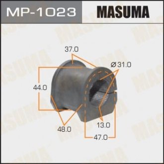 Втулка стабілізатора переднього Mitsubishi Montero (06-10), Pajero (06-10) (Кратно 2 шт) Masuma MP1023