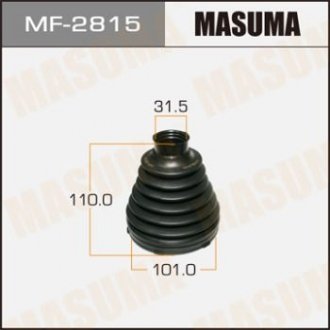 Пильовик ШРУСа внутрішній(пластик)+спецхомут Toyota Land Cruiser (07-) Masuma MF2815