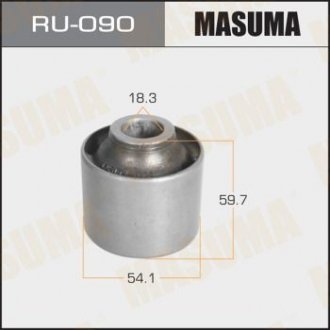 Сайлентблок переднього нижнього важеля задній Toyota Land Cruiser (-04) Masuma RU090 (фото 1)