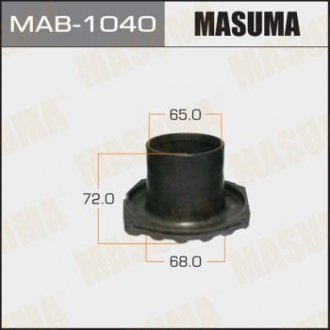 Пыльник амортизатора заднего Toyota (03-08), Corolla (00-06) Masuma MAB1040 (фото 1)